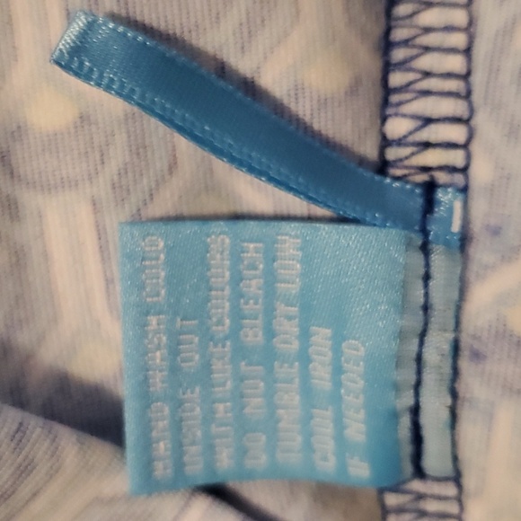 J. McLaughlin Halter Dress, Blue & White, Size L - Picture 7 of 10